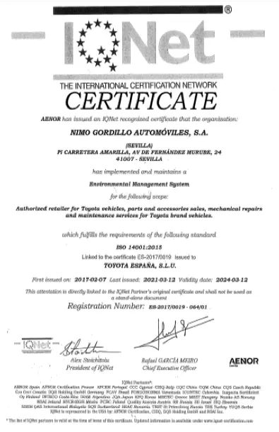 certificado 41
