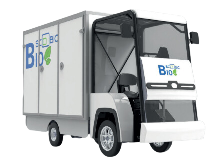 BIO CARGO - Comodidad, dureza y sostenibilidad de la mano de Ukigo y Nimo Grupo. La BIO Cargo destaca por su gran volumen de carga (2,2 metros cúbicos) y su alcance ilimitado, gracias al swap de baterías.